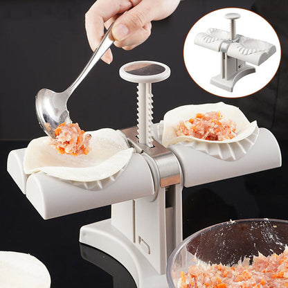 Double-Head Dumpling Mold Manual Press Maker