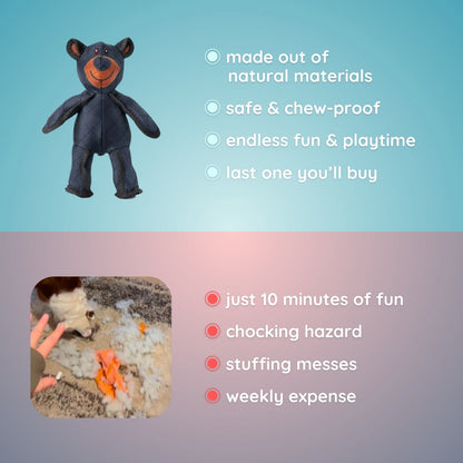 Bite-resistant Oxford Cloth Dog Sound Toy