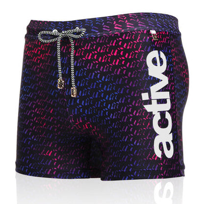 Men's Anti Embarrassing Boxer Swimming Trunks