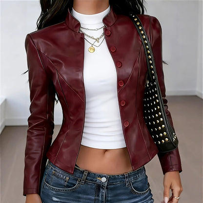 Slim-fit Waist-cinching Chic Short Vintage Coat