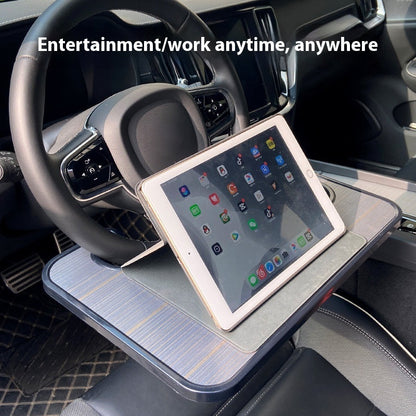 Multi Functional Car Dining Wheel Laptop Stand