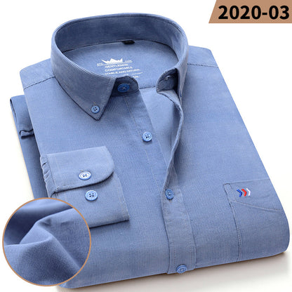 Men's Long-sleeved Shirts Men's Business Casual