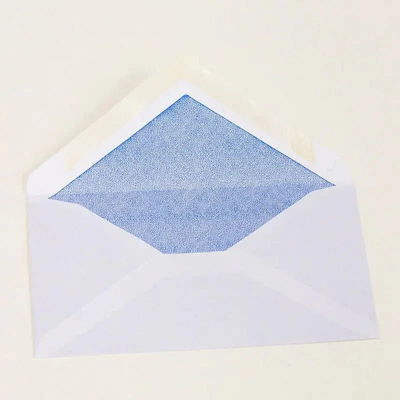 #6 3/4 Security Envelope w/ Gummed Closure (80/Pack)
