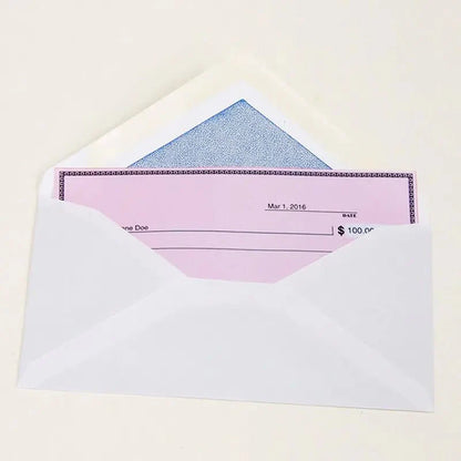 #6 3/4 Security Envelope w/ Gummed Closure (80/Pack)