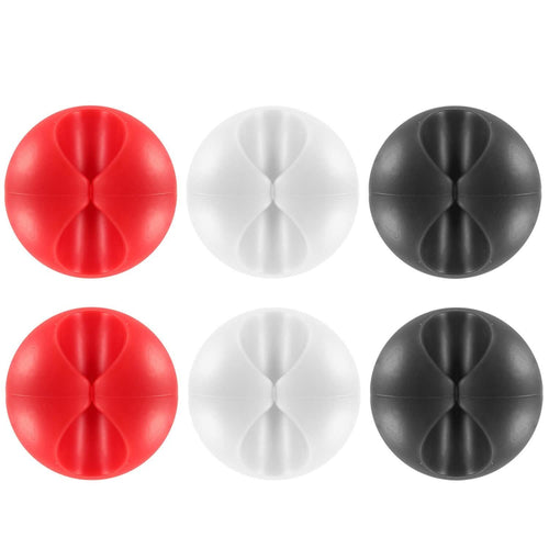 6-Pack: Cable Clips Adhesive Wire Cord Clamps