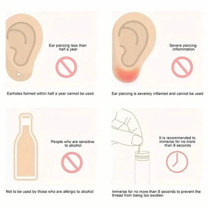 60-Pieces: Ear Hole Cleaning Lines