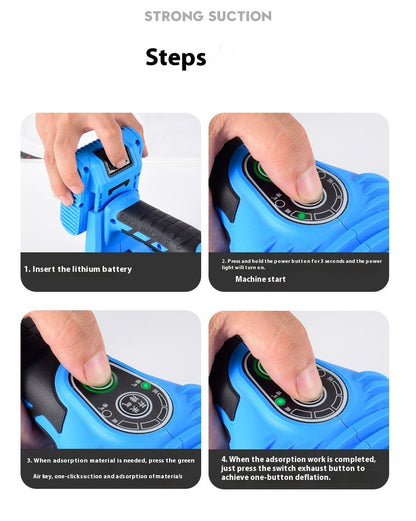 Electronic Electric Vacuum Suction Cup Tile Sticking Suction Tool