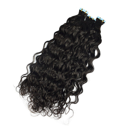 Invisible Seamless Hair Extensions Real Human-hair Hairpieces