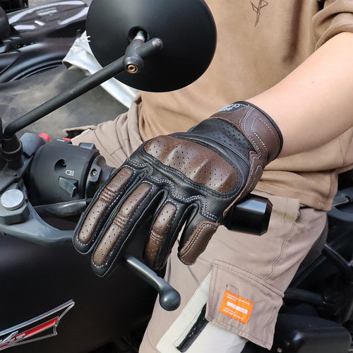 ummer Breathable Touch Screen Motorcycle Gloves