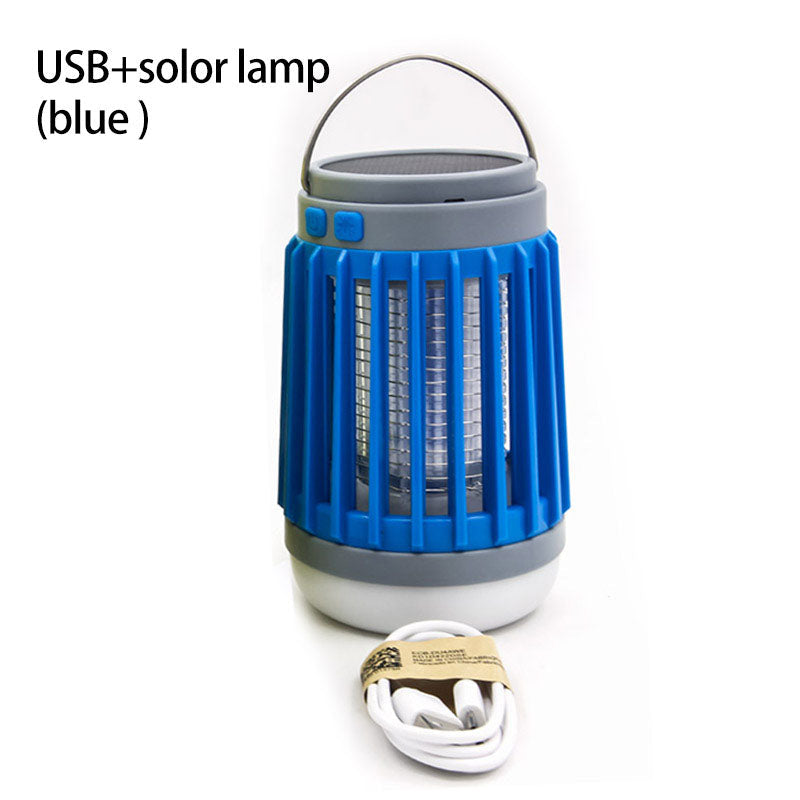 Solar mosquito killer lamp