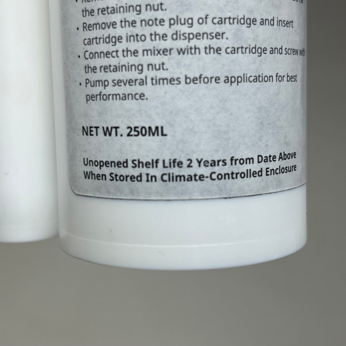 LX HAUSYS Adhesive for Solid Surface Quarts Viatera H-Macs H256 Coffee 205 mL