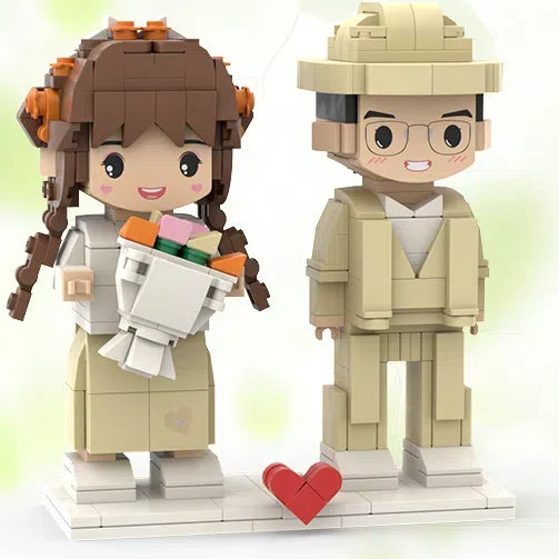 Photo customization Building blocks figurines portraits birthday gifts for couples and girlfriends DIY dolls figurines and ornam