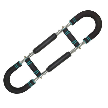 Adjustable Spring Twister Arm Exerciser: Strengthen forearms, triceps & chest. Portable home fitness gear.