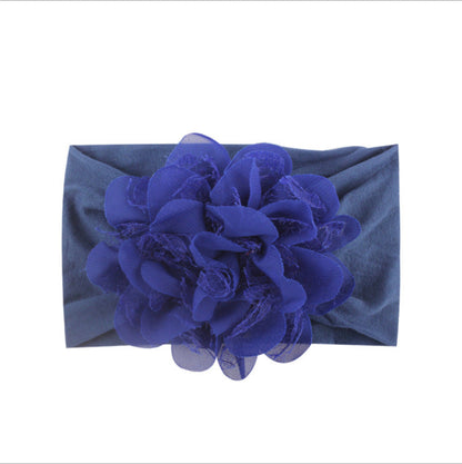 Chiffon Mesh Flower Baby Headdress Headband