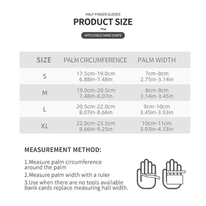 Fitness gloves with microfiber anti slip and wear-resistant design half finger gloves with straps ﻿