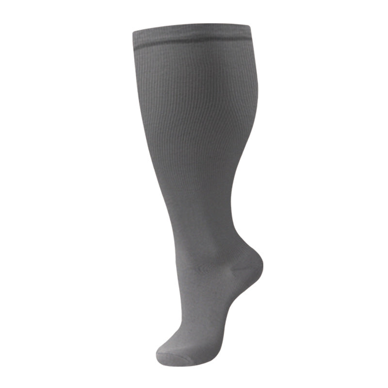 Plus-size Compression Socks, Nylon Nurse Socks For Men And Women