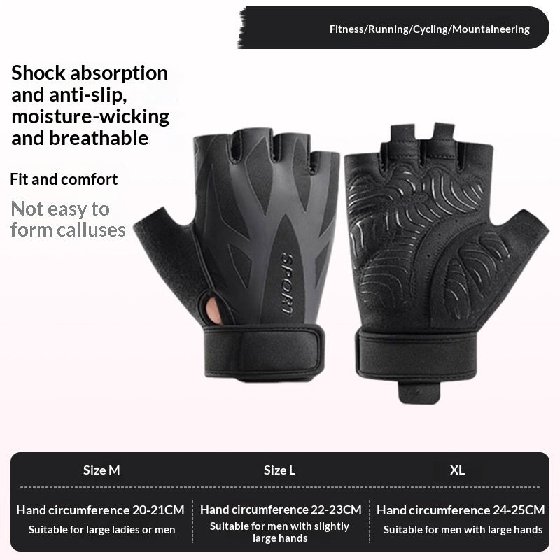 Blister-resistant Non-slip Abrasion-resistant Fitness Gloves