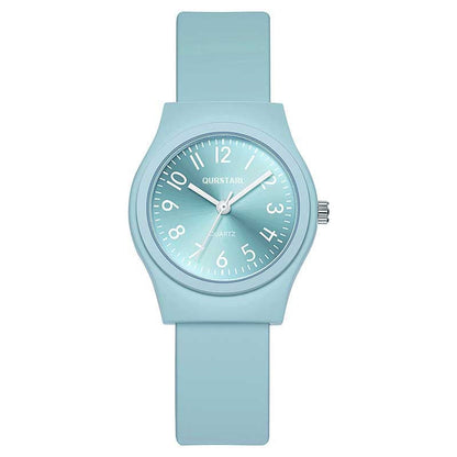 Casual Digital Scale Quartz Silicone Children's Watch