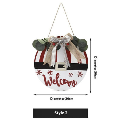 Christmas Gate Decorations Arrangement Listing