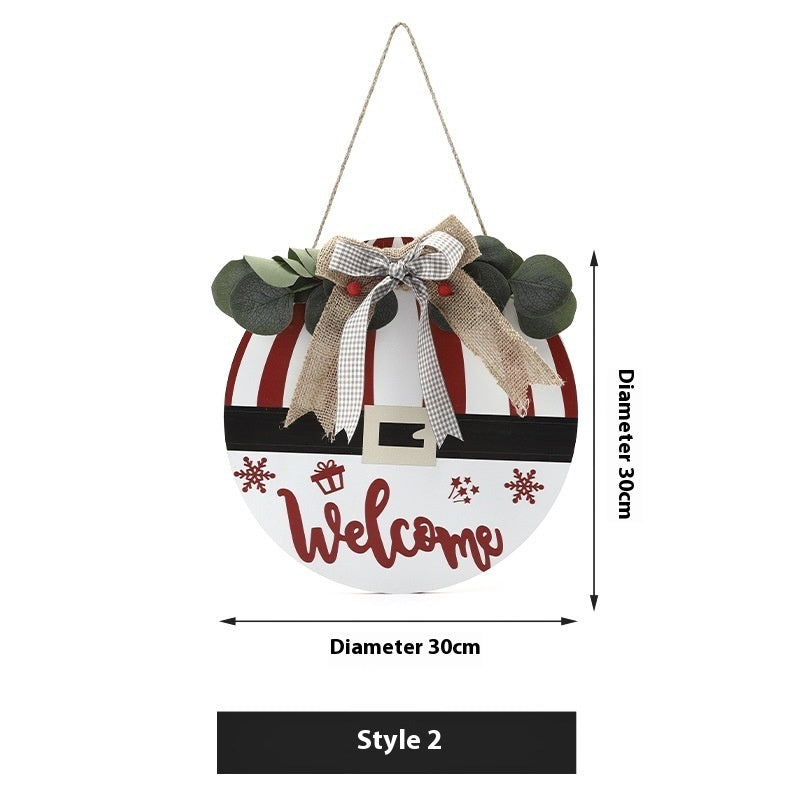 Christmas Gate Decorations Arrangement Listing