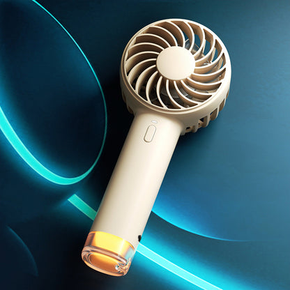 Little Bee Handheld Fan Cute Portable Lamp