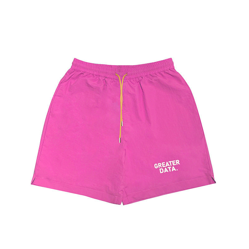 Printed Loose Cargo Men's Shorts
