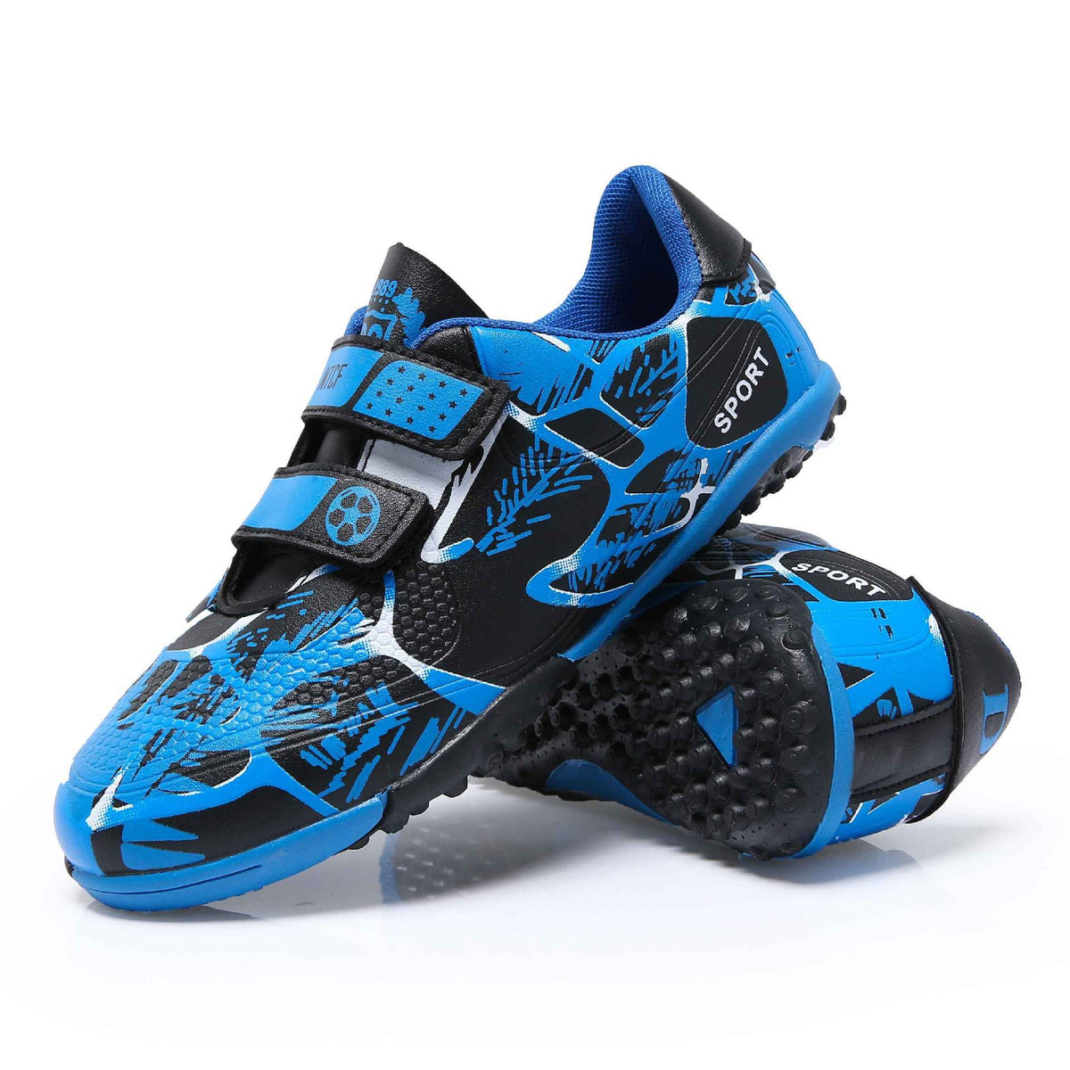 Children's Football Training Shoes Broken Nail With Velcro