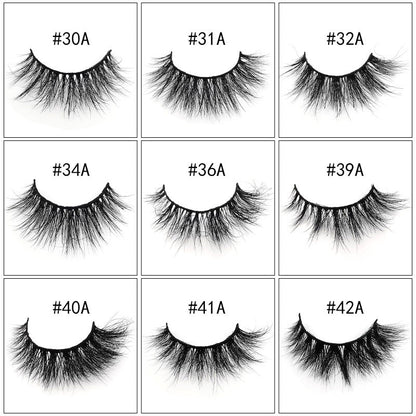 False eyelashes 3d beauty salon web celebrity performance  eyelashes