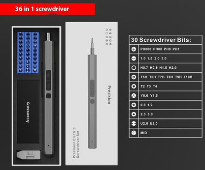 Computer Repair And Disassembly Tool Screwdriver Rechargeable Electric Screwdriver