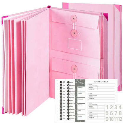 SecureFile Accordion Organizer