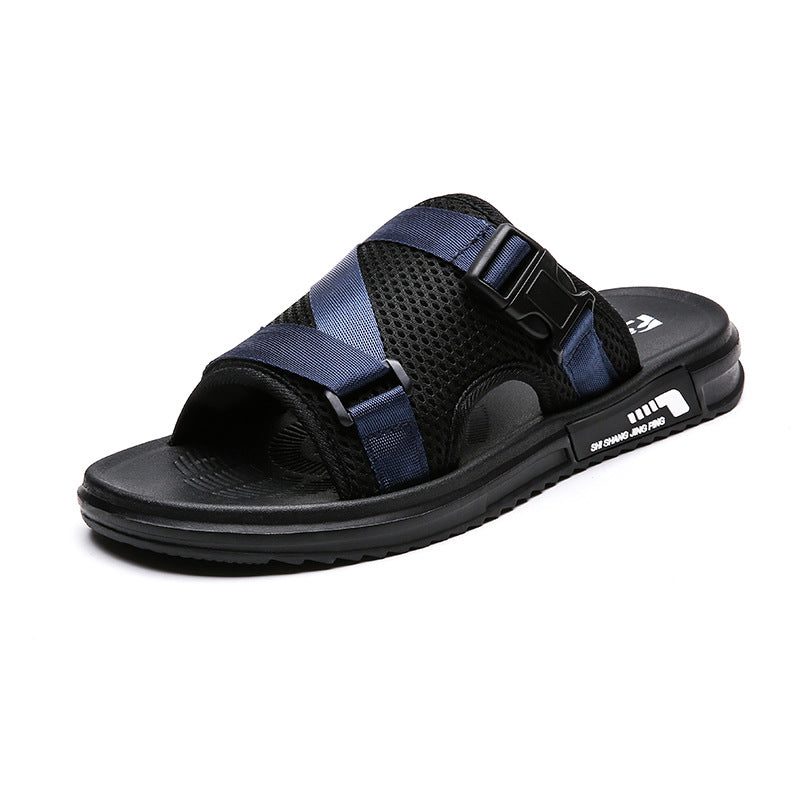 Men's Flip Flops Fashion Mesh Breathable Home Slippers
