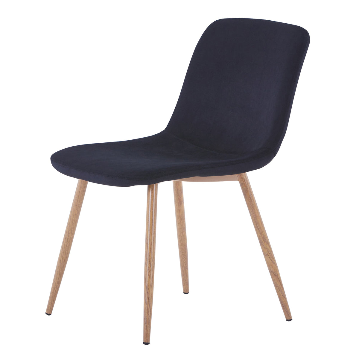 Dining Chair 4PCS（BLACK）Modern style New technology Suitable for restaurants cafes taverns offices