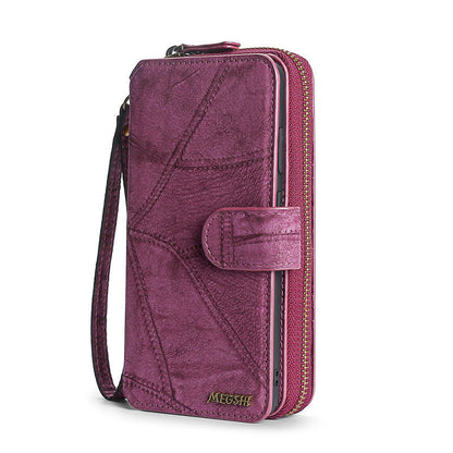 Card phone leather case