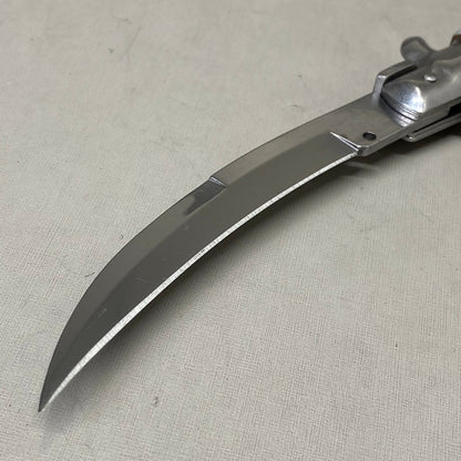 ZA@ ARMED FORCE TACTICAL Handcrafted OTF Pocket Knife  4" Blade 9" Overall Length White ST-6CWP