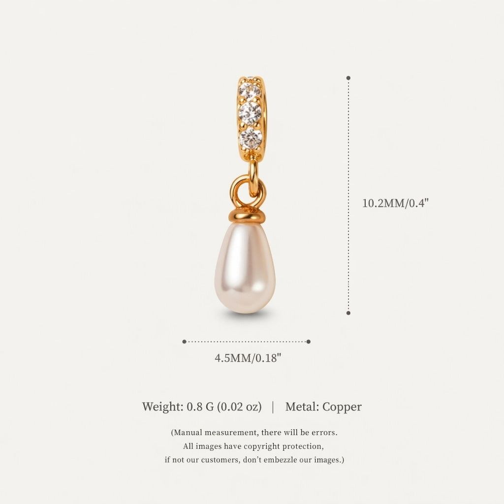 December Zircon Heart-shaped Pendant