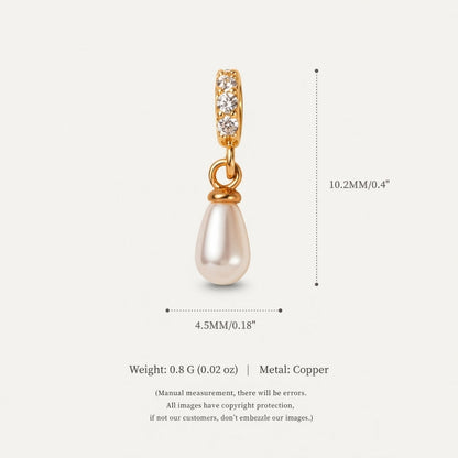 December Zircon Heart-shaped Pendant