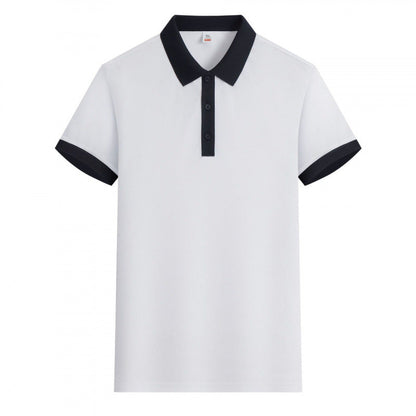 Business Summer Ice Silk Short-Sleeve T-Shirt