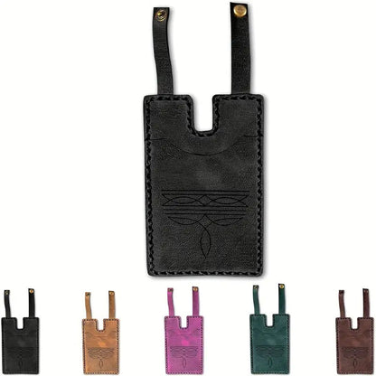 Western Boot Coin Purse Wallet