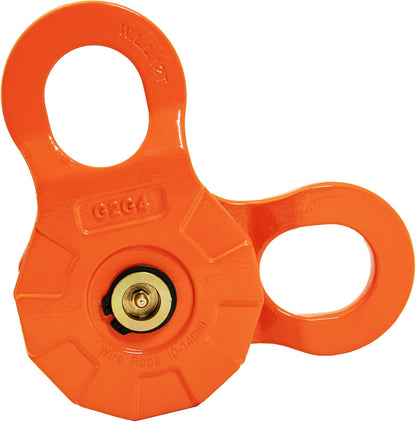 G2G4 12 Ton Snatch Block Pulley For Synthetic up to 5/8" Rope, Steel Cable, Winch