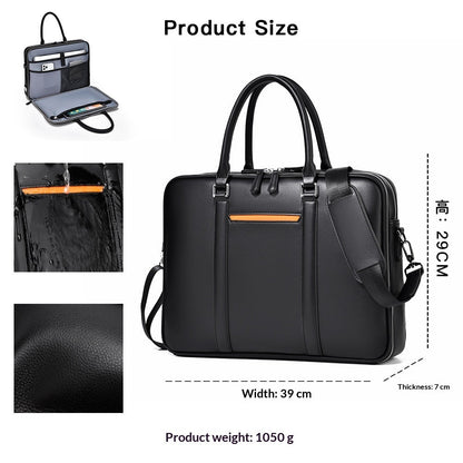 Briefcase Mens Business Bag Mens Handbag Large-Capacity Business Tote