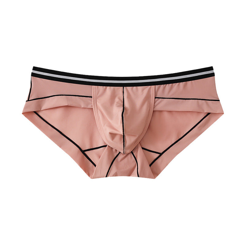 Ice Silk Men's Triangle Underwear