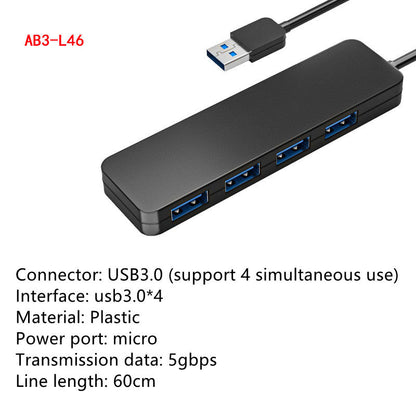 USB3.0 HUB Hub High Speed 3.0 Splitter