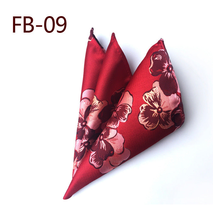 British Business Polyester Yarn Jacquard Small Towel