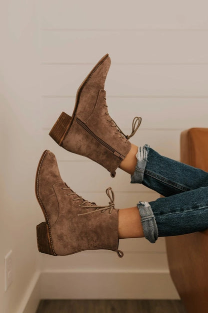 Autumn/Winter Low Square Heel Boots