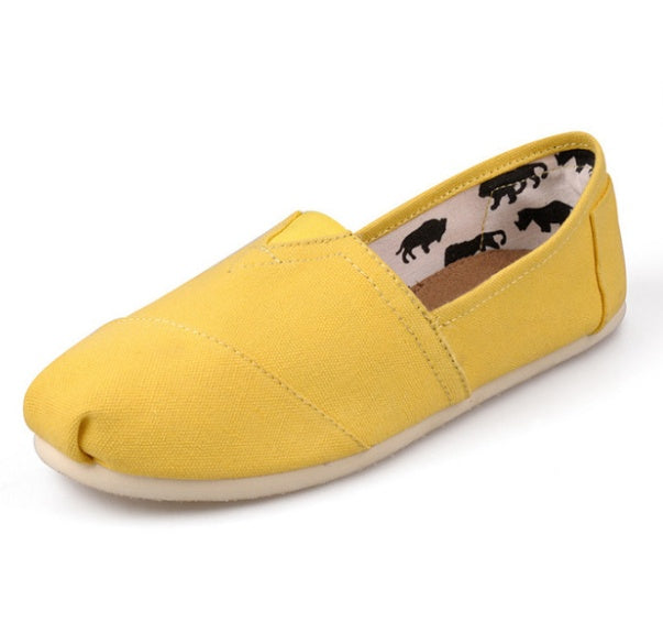 Foam Canvas Shoes Flat Casual Shoes
