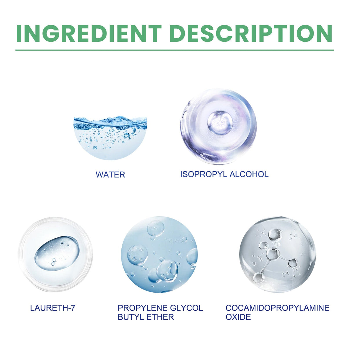 Rain Repellent For Car Windshield, Car Glass Cleaning Decontamination Stains And Impurities Water Renovation Cleaning Agent