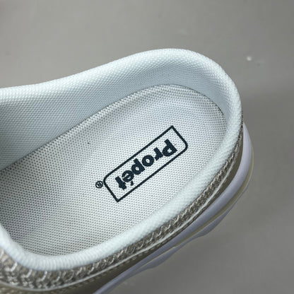 PROPET Travel Activ Slide Breathable 2 Tone Mesh Women's Sz 11 W(D) Sand WAT011M