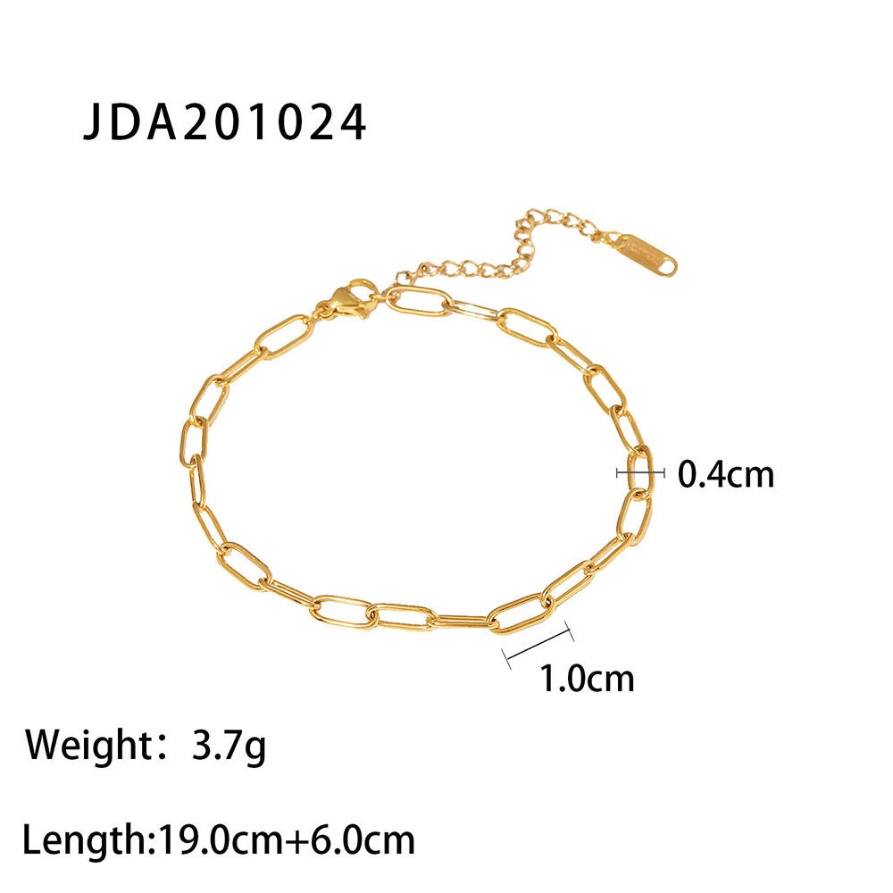 Fashion Stainless Steel Anklets Ornament