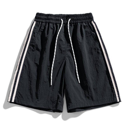 American Vintage Stripe Sports Shorts Men