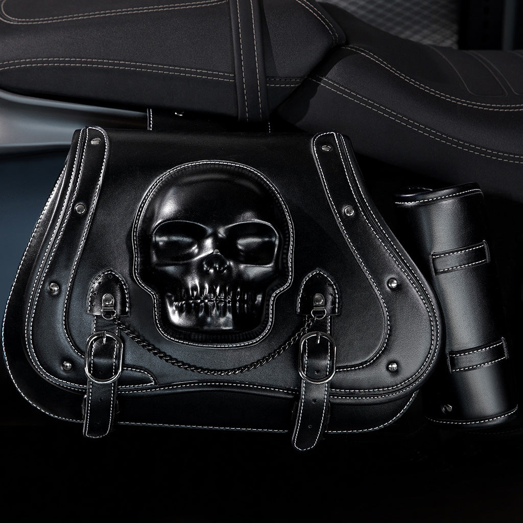 European And American Punk Motorcycle Side Bags